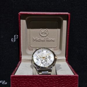 Gold Detay Çelik Kordon Saat